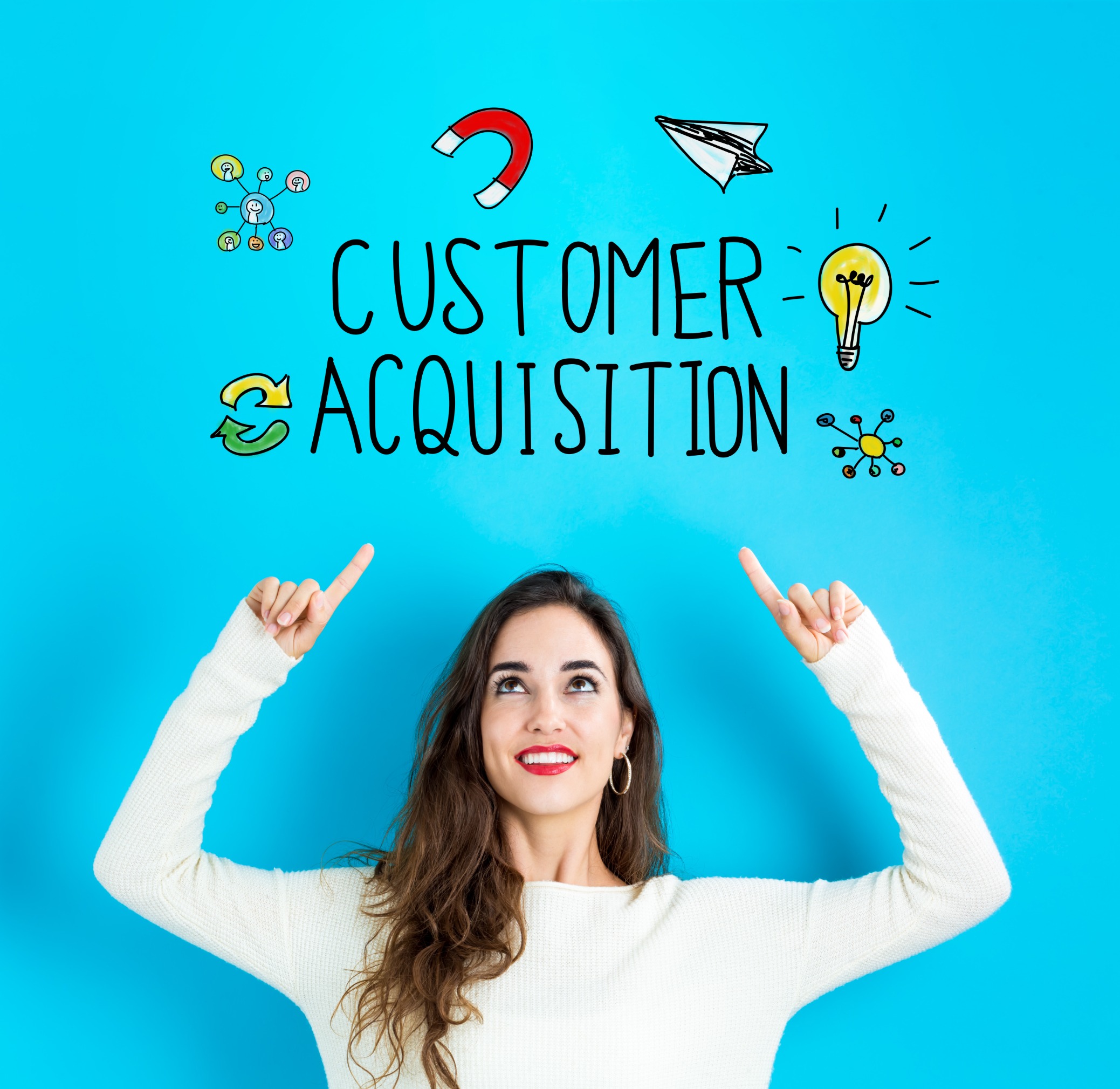 Customer Acquisition Graphic